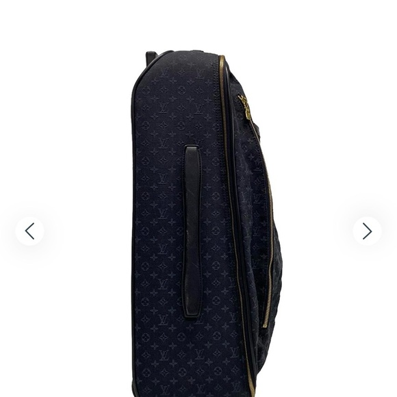 Authentic Louis Vuitton pegase 55 mini lin monogram carry on - Picture 2 of 12